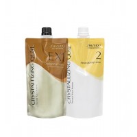 SHISEIDO CRYSTALIZING QURL セット Shiseido Crystallizing Qurl Hair Wave Perm Set F1 +